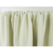 Coupon Sergé 100 % Coton Double Face Ecru / Beige 90 cm x 135 cm