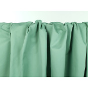 Tissu Sergé 100 % Coton Vert Jade