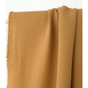 Tissu Sergé Léger 100 % Lyocell Jacquard Honeycomb Camel
