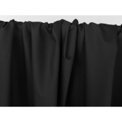 Coupon Tailleur Poly / Viscose / Laine NOA Noir 50 cm x 160 cm