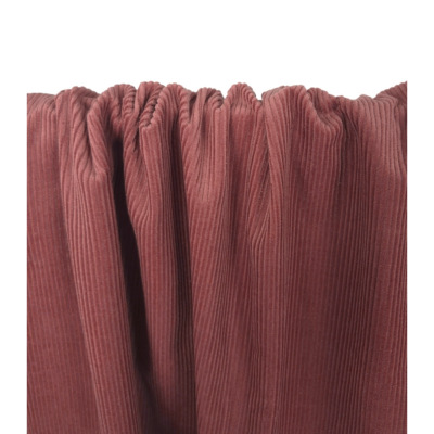 Tissu Velours Côtelé 100 % Coton Bois de Rose