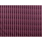 Tissu Voile de Coton / Soie Graphique Prune