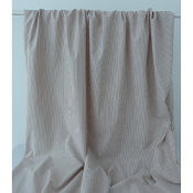 Tissu Oxford 100 % Coton Rayures Prune