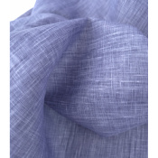 Tissu Toile 100 % Lin Bleu