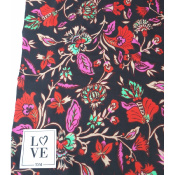 Tissu Voile de Viscose Ecovero Boho Flowers