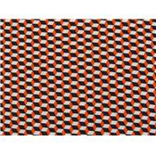 Tissu Crepe Polyester Imprimé Graphique