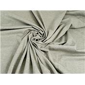 Tissu Maille Milano Viscose Gris