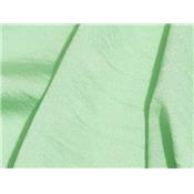 Tissu Crepe Satin Structuré Vert d'Eau