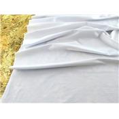 Coupon Jersey Coton / Elasthanne VENEZIA Blanc 70 cm x 150 cm