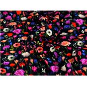 Tissu Jersey VENISE Champs de Fleurs