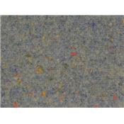 Tissu Maille Coupée - Cousu Lainage Bleu Nopé Multicolore