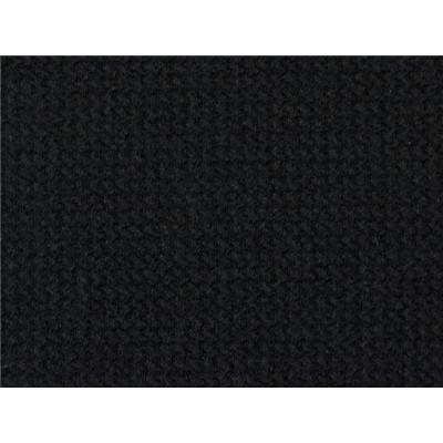 Tissu Maille Matelassée Gauffrée Noir