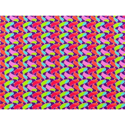 Tissu Maille Maillot de Bain Oiseaux Graphiques