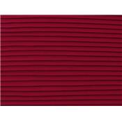 Tissu Voile Plissé Bordeaux