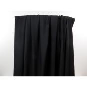 Coupon Lainage Tailleur Mélange Laine Noir 80 cm x 150 cm