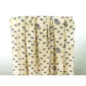 Tissu Crepe de Chine 100 % Soie Bandana Beige