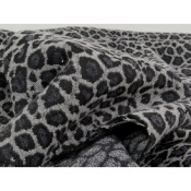 Tissu Jacquard LEO Gris