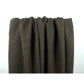 Tissu Lainage 100 % Laine Chiné Marine / Camel