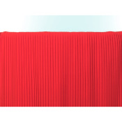 Tissu Crepe Georgette Plissé Orange