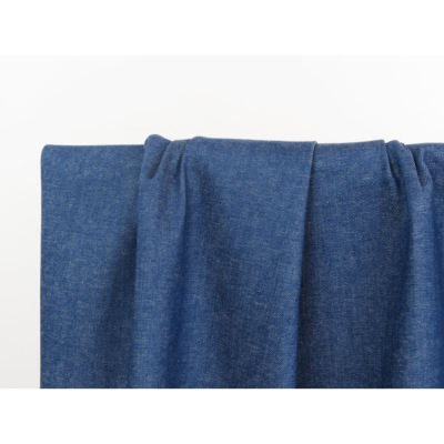 Tissu Denim Stretch Bleu