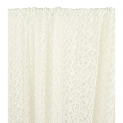 Tissu Dentelle Mélange Viscose Abstrait