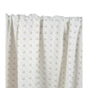 Tissu Maille Jersey 100 % Coton Monogramme E.A. Beige