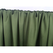 Tissu Satin Mélange Viscose ANN Kaki