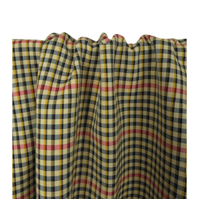 Tissu Sergé 100 % Coton Carreaux 