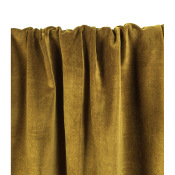Coupon Velours Ras 100 % Coton Camel 50 cm x 144 cm
