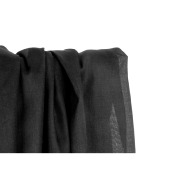 Tissu Voile de Coton Noir