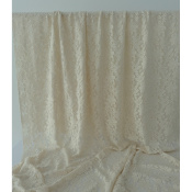 Tissu Guipure Mélange Coton Grattée Daisy