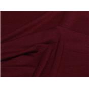 Tissu Jersey Viscose / Elasthanne Bordeaux