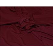 Tissu Jersey Viscose / Elasthanne Bordeaux