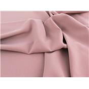 Tissu Crepe Satin Lourd Vieux Rose