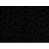 Tissu Scuba / Néoprène Fin Noir Flock Fleurs