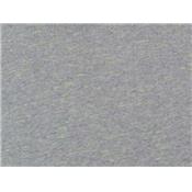 Tissu Jersey Coton Gris Chiné Flammé Jaune Fluo