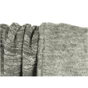 Tissu Maille Tricot Chiné et Flammé Gratté