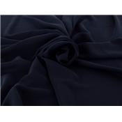 Tissu Crepe de Laine Marine