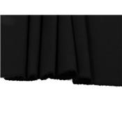 Couper Sergé Coton Noir Bi-Stretch 70 cm x 135 cm