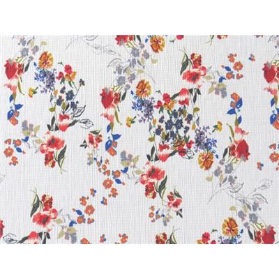 Tissu Crepe Imprimé Fleurs