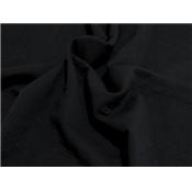Tissu Maille Matelassé Noir Envers Gris Motifs Graphiques