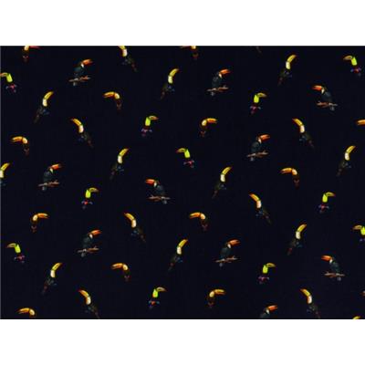 Tissu Popeline Toucans