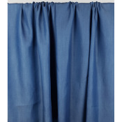 Tissu Chambray 100 % Lyocell Bleu