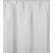 Tissu Dentelle Florale Blanche