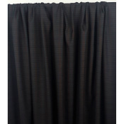 Tissu Lainage Tailleur Mélange Laine Carreaux Choco / Vert
