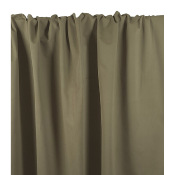 Tissu Sergé Lourd Envers Gratté Taupe