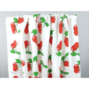 Coupon Sergé Stretch La Dolce Vita Cherry 90 cm x 146 cm