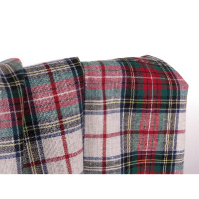 Tissu Coton / Lin Tartan