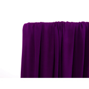 Tissu Crepe 100 % Viscose Violet Foncé