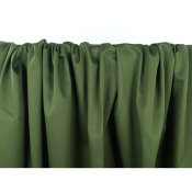 Tissu Gabardine Coton / Elasthanne Olive